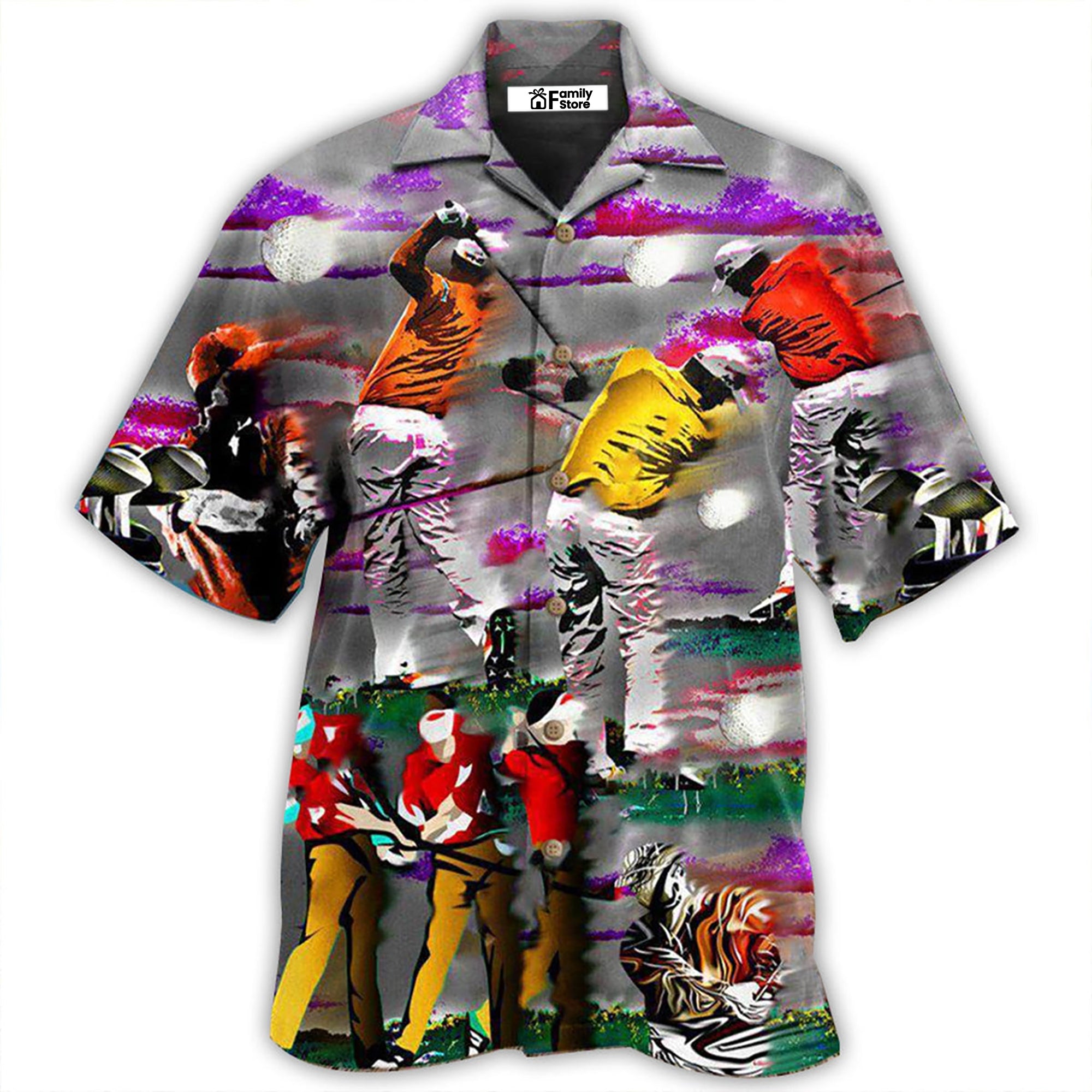 Golf Life Is A Game But Golfis Serious - Hawaiian Shirt