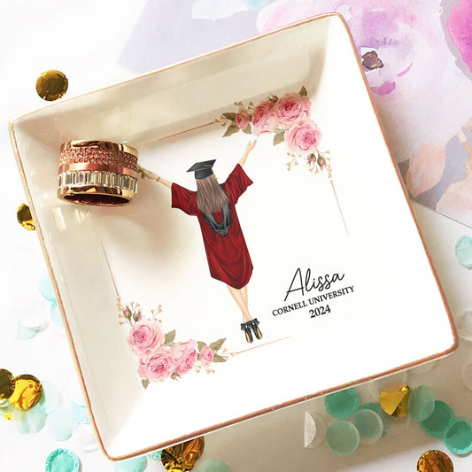 Graduation Gift Jewelry Dish Personalized Jewelry Dish_3