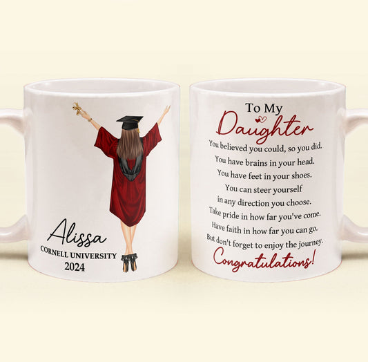 Graduation You Believed You Could So You Did Personalized Mug_2