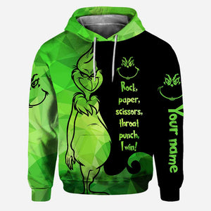 Green Monters Stole Christmas - Personalized Hoodie and Leggings - PT