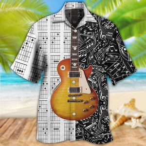 Guitar Bass Guitar Musician Hawaiian Shirt