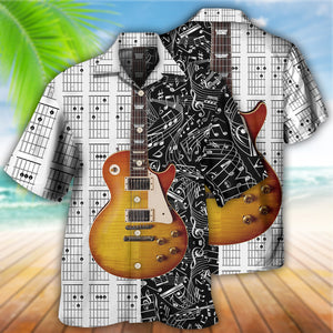 Guitar Bass Guitar Musician Hawaiian Shirt