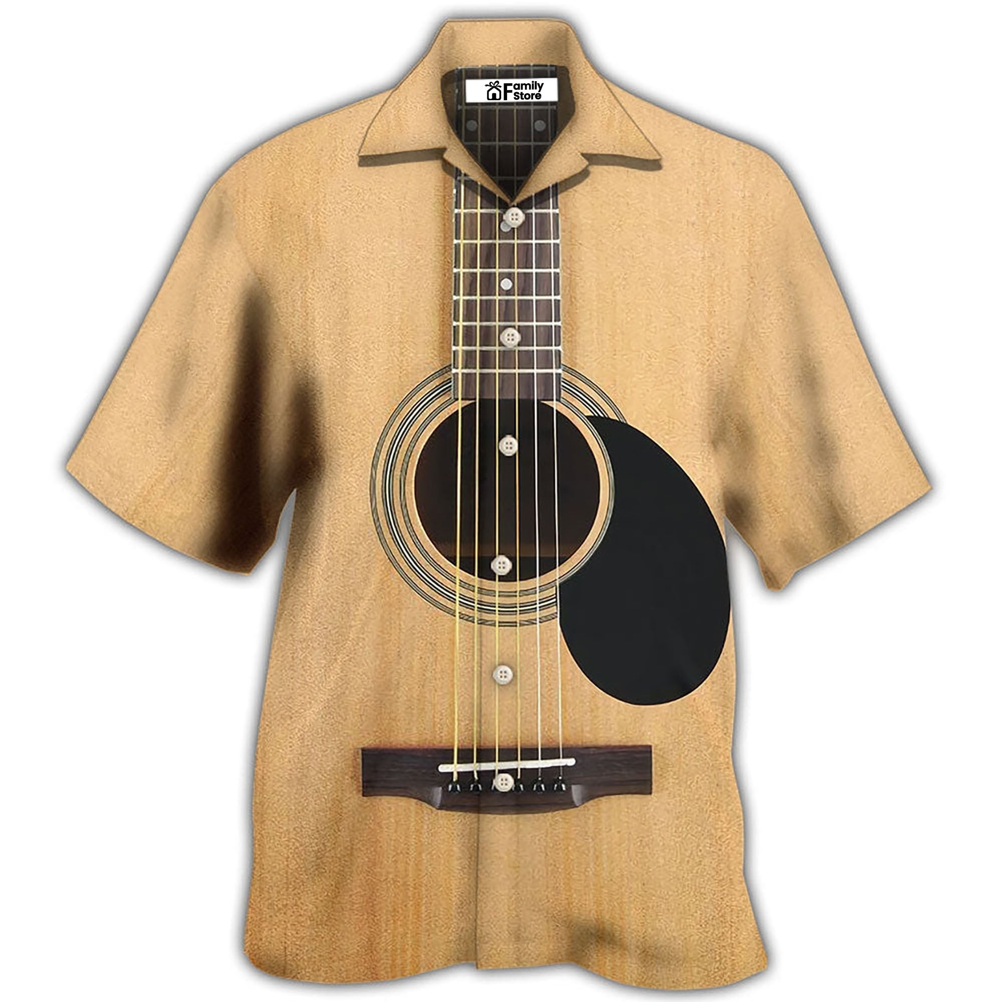 Guitar I Pet Dog I Play Guitar I Know Things Hawaiian Shirt