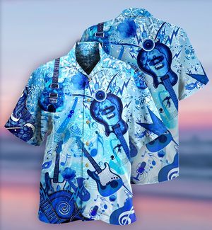 Guitar Music So Cool Style Hawaiian Shirt