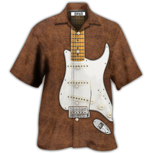 Guitar That's What I Do I Pet Cats Hawaiian Shirt