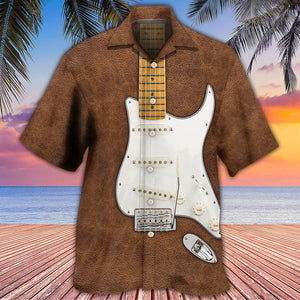 Guitar That's What I Do I Pet Cats Hawaiian Shirt