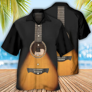 Guitar Wood Music Lover Hawaiian Shirt