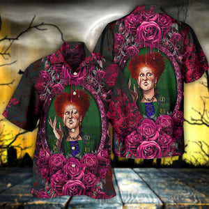 Halloween - Horror Scary Sister Witches Winifred - Hawaiian Shirt