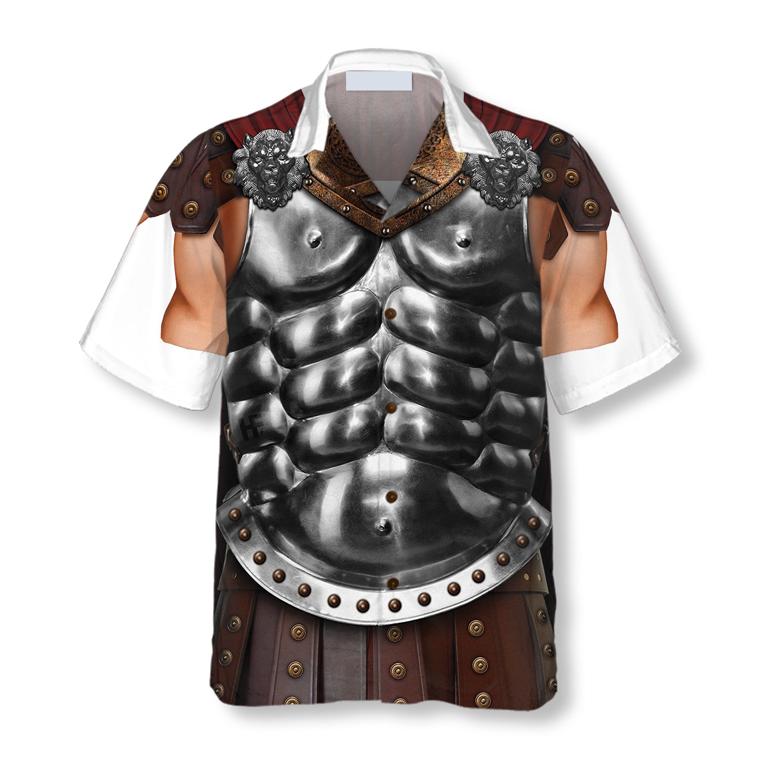 Halloween Gladiator Costume Shirt Hawaiian Shirt