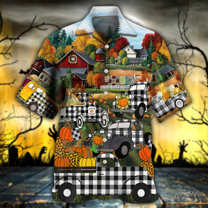 Halloween Grandma's Little Pumpkins - Hawaiian Shirt