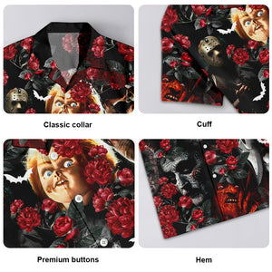 Halloween Horror Movie All Star Tropical Style - Hawaiian Shirt