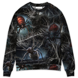 Halloween Spider Dark Scary - Sweater