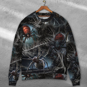 Halloween Spider Dark Scary - Sweater