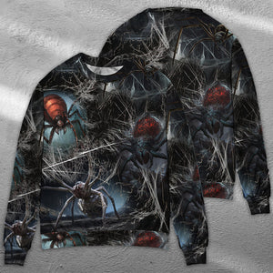 Halloween Spider Dark Scary - Sweater