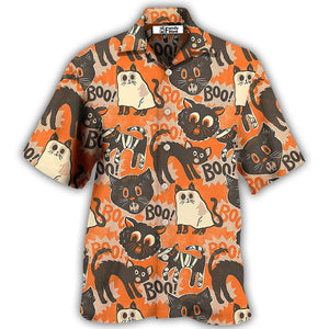 Halloween Spooktacular Scaredy Cat - Hawaiian Shirt