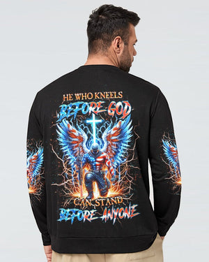 He Who Kneels Before God Warrior - Men's All Over Print Shirt - AT4080526