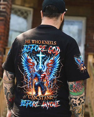 He Who Kneels Before God Warrior - Men's All Over Print Shirt - AT4080526