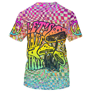 Hippie Let'S Take A Trip Mushroom - T-Shirt For Men, Women