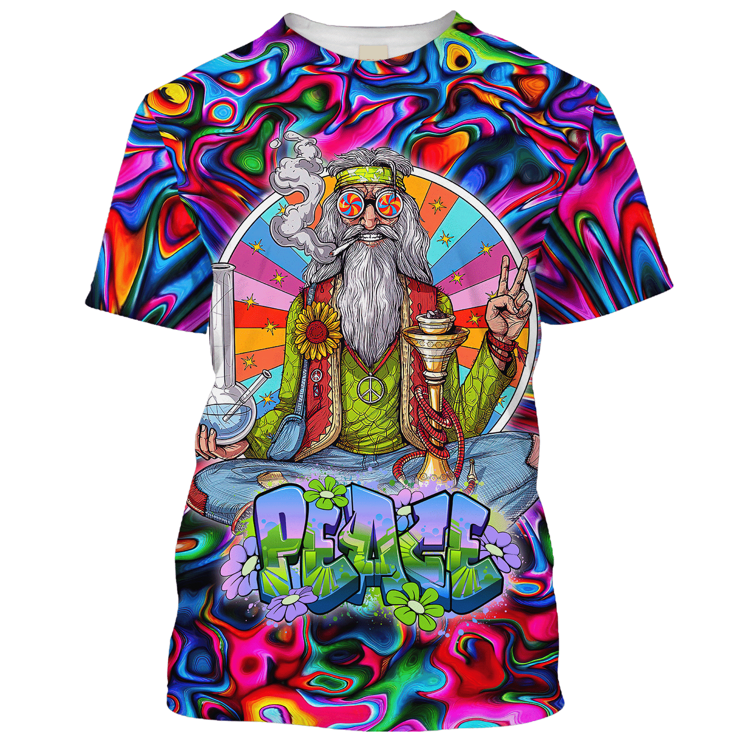 Hippie Magic Potion In The Magical World - T-Shirt For Men, Women