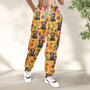Hispanic Floral Pet Sugar Skull Halloween Day Of The Dead Personalized Sweatpants 4