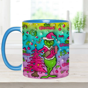 Holo Christmas - Personalized Stole Christmas Accent Mug DN100