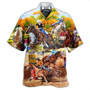 Horse Barrel Racing Ride It Like You Stole It - Hawaiian Shirt