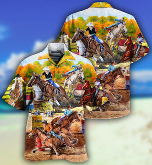 Horse Barrel Racing Ride It Like You Stole It - Hawaiian Shirt