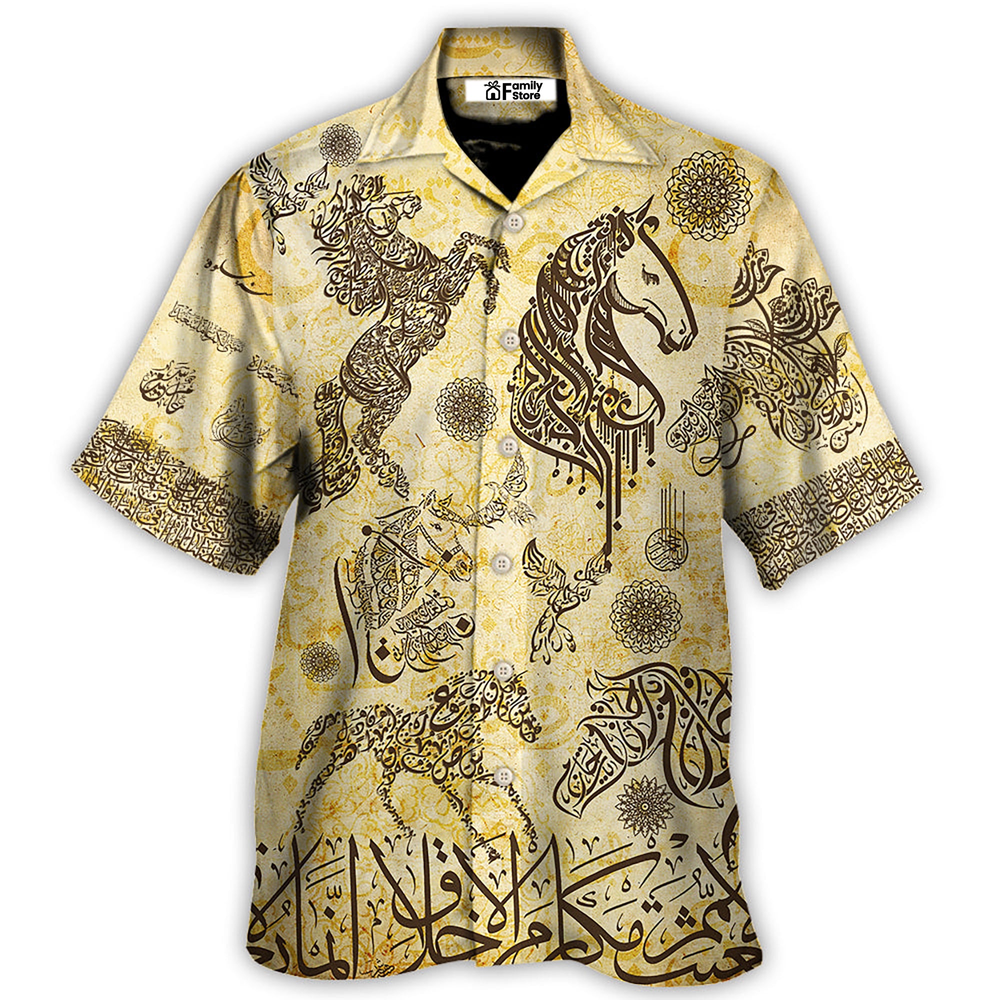 Horse Fantastic Arabian Horses By Arabic - Hawaiian Shirt