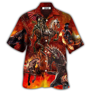 Horse Knight Horse Armor - Hawaiian Shirt