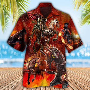 Horse Knight Horse Armor - Hawaiian Shirt