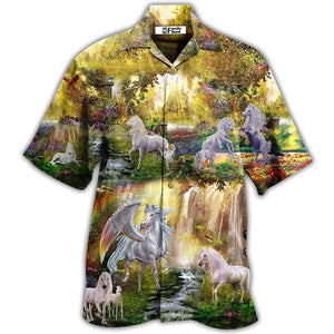 Horse Mysterious Paradise - Hawaiian Shirt