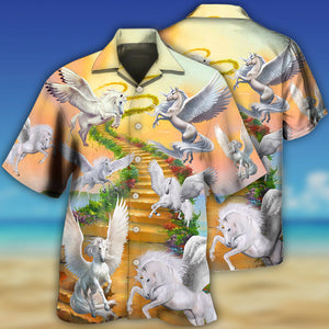 Horse Paradise Dream Style - Hawaiian Shirt