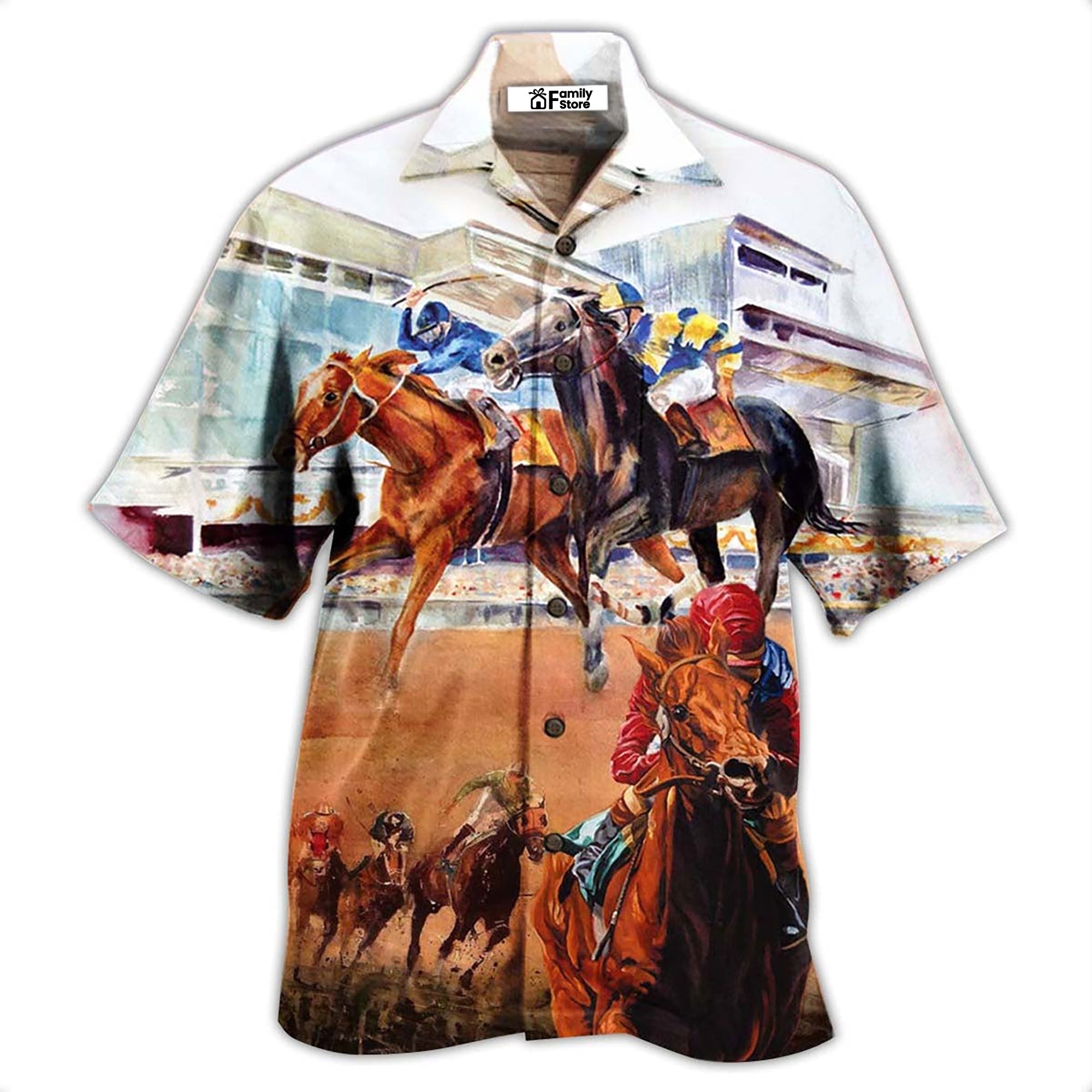 Horse Racing Amazing - Hawaiian Shirt