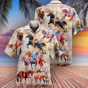 Horse Whisperer Play With Human - Hawaiian Shirt