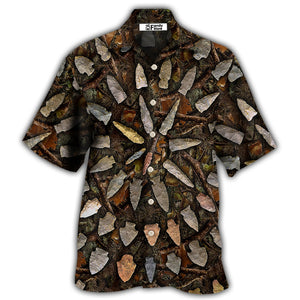 Hunting Arrowhead Hunting Camo Pattern - Hawaiian Shirt