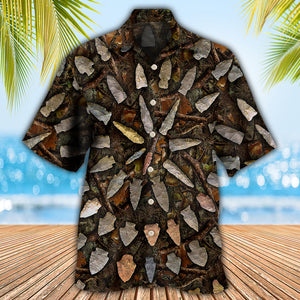 Hunting Arrowhead Hunting Camo Pattern - Hawaiian Shirt