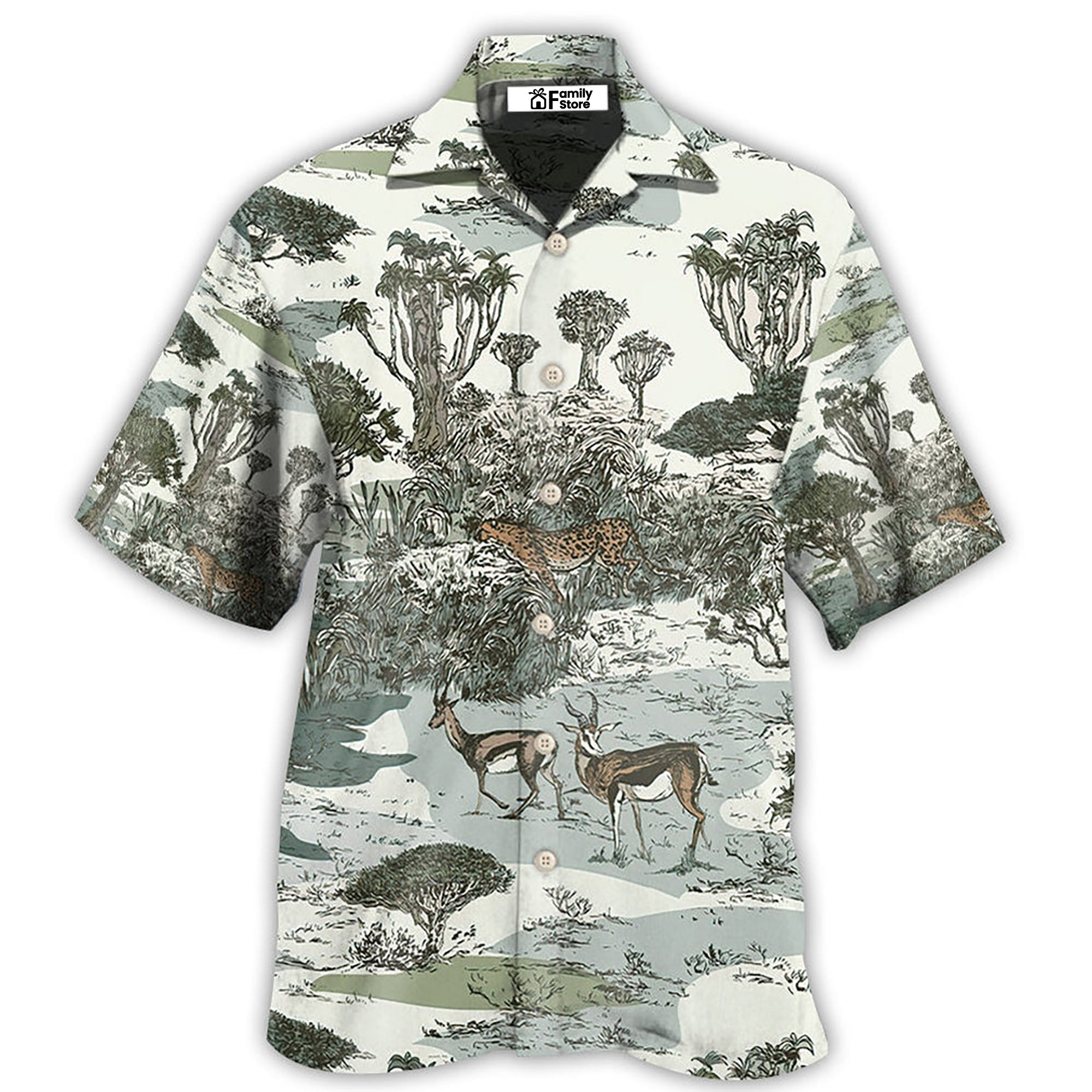 Hunting Cool Wild Life Wild Style - Hawaiian Shirt