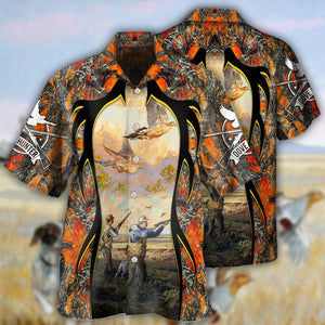 Hunting Dove Hunting Orange Style - Hawaiian Shirt