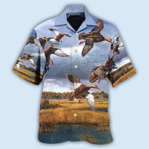 Hunting Duck Hunting Classic Style - Hawaiian Shirt