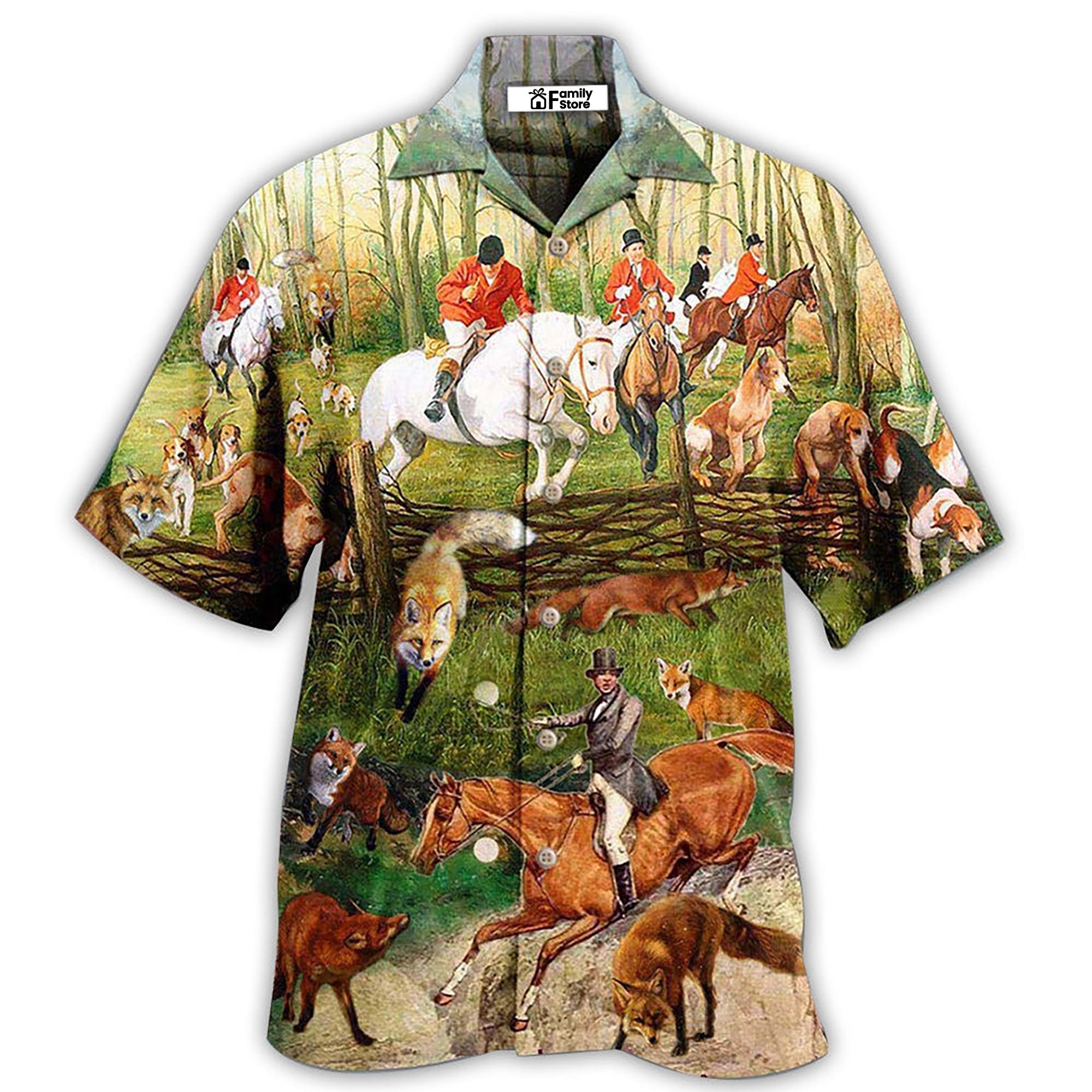 Hunting Fox Hunting Weekend Forecast - Hawaiian Shirt