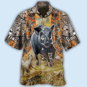 Hunting Hog Hunting Camo - Hawaiian Shirt