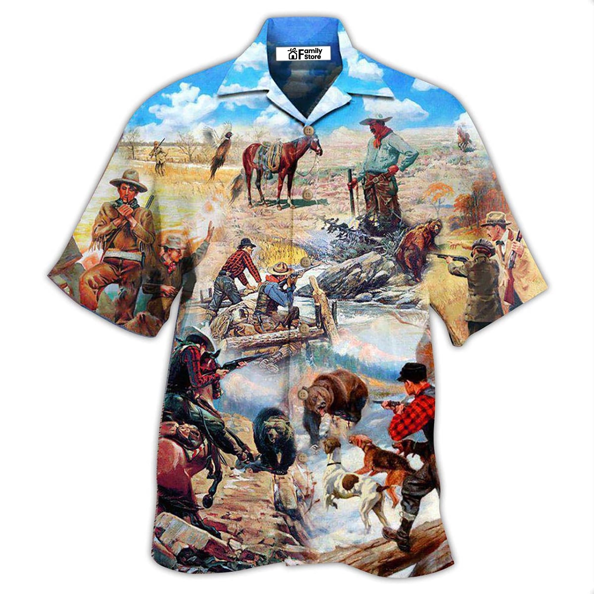 Hunting Life Is Short Call In Late And Go Hunting Cool - Hawaiian Shirt