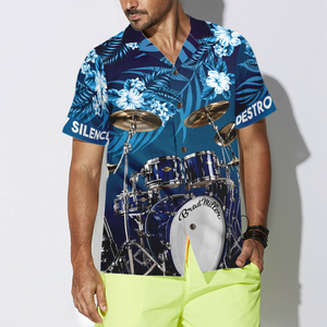 I Am A Drummer Custom Hawaiian Shirt