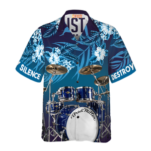 I Am A Drummer Custom Hawaiian Shirt