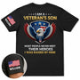 IAmAVeteran_sSonDaughter PersonalizedTShirt YM240 IMA197 DEF