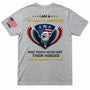 IAmAVeteran_sSonDaughter PersonalizedTShirt YM240 IMA197 MK5