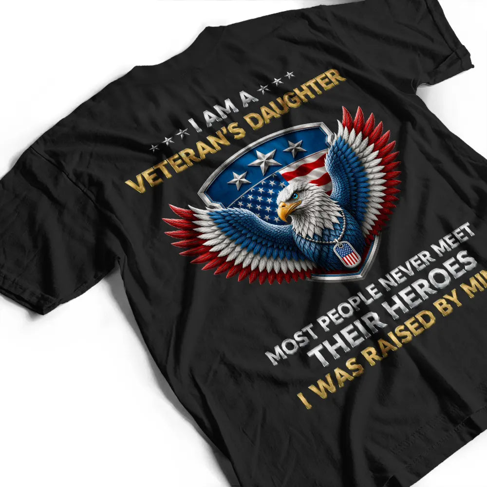 IAmAVeteran_sSonDaughter PersonalizedTShirt YM240 IMA197 MK7