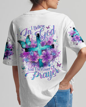 I Believe In God - Men's All Over Print Shirt - AT4080522