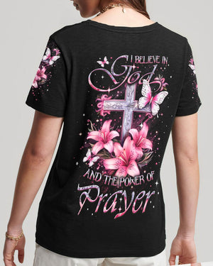 I Believe In God - Women's All Over Print Shirt - AT4080519