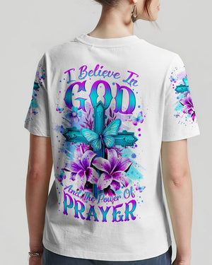 I Believe In God - Women's All Over Print Shirt - AT407003